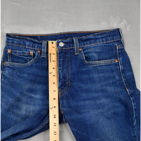 Levis Jeans 511 Mens 32x30 (31x29 Meas) Slim Fit Blue Denim - Picture 9 of 9